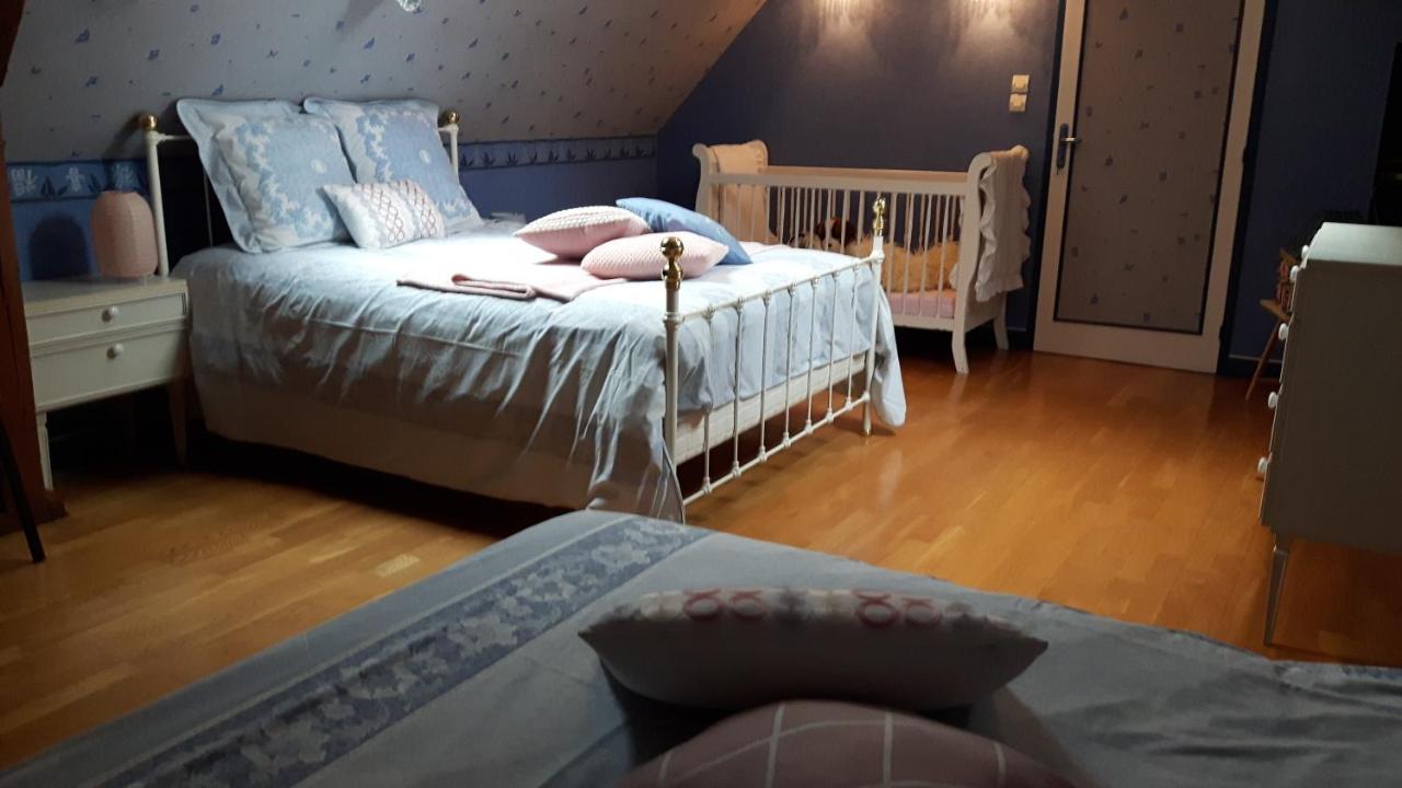 B&B Ferme De La Rouzannerie Pour 2 Ou Famille Lanneray Exterior photo
