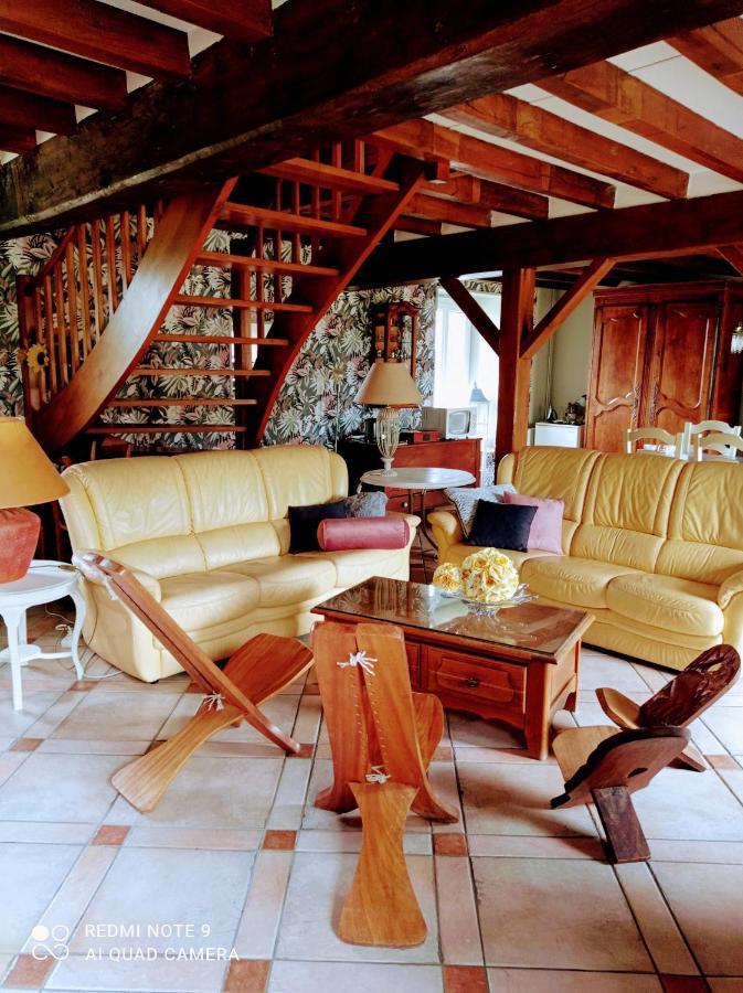 B&B Ferme De La Rouzannerie Pour 2 Ou Famille Lanneray Exterior photo