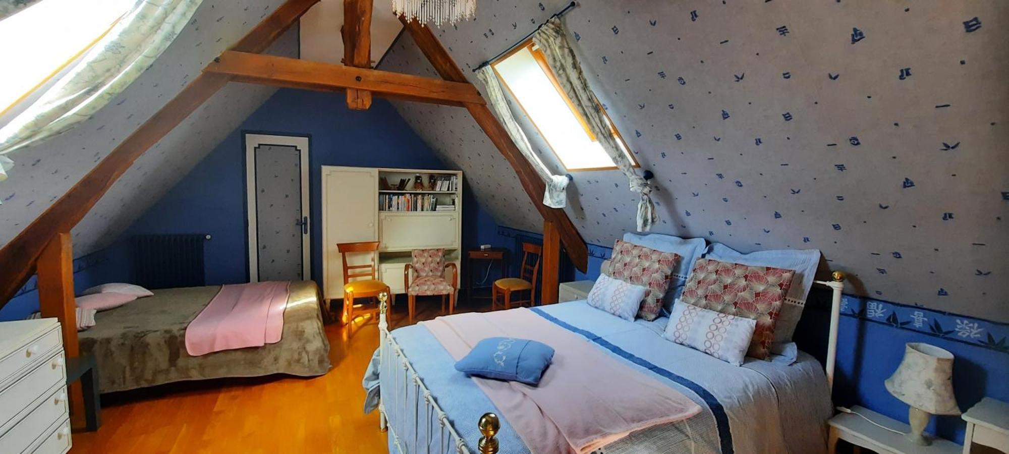B&B Ferme De La Rouzannerie Pour 2 Ou Famille Lanneray Exterior photo